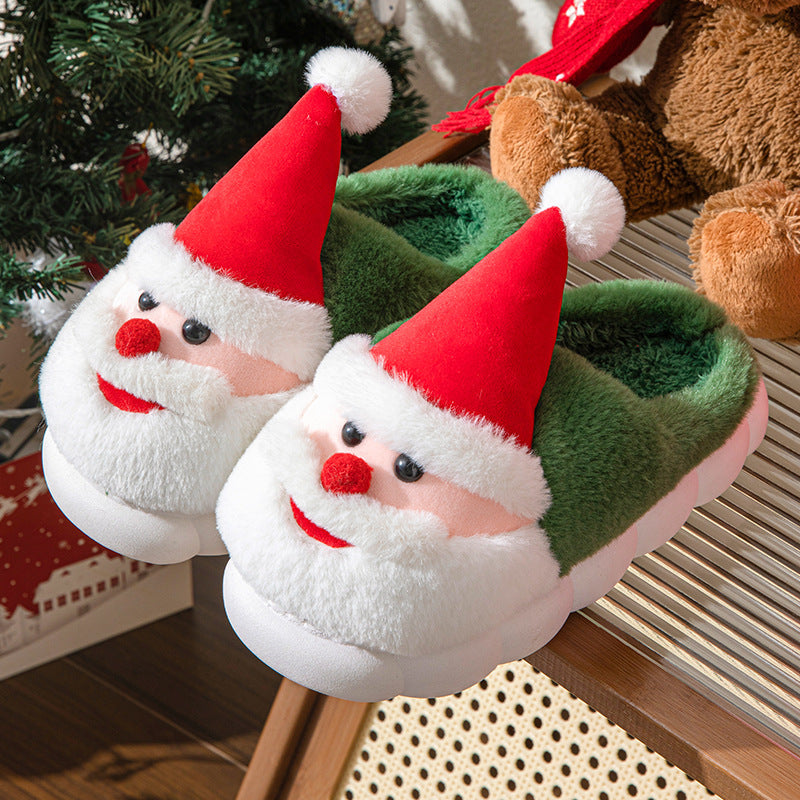 Santa Claus Home Thick-Soled Non-slip Slippers