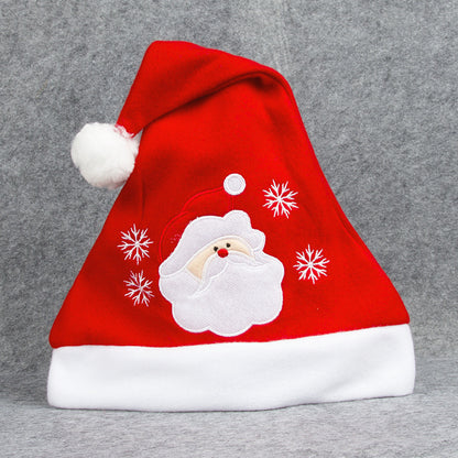 Christmas Hat - Embroidery Design - Holiday Party Decoration Fuzzy Hat