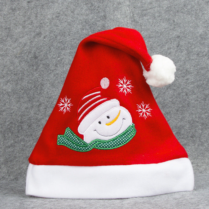 Christmas Hat - Embroidery Design - Holiday Party Decoration Fuzzy Hat