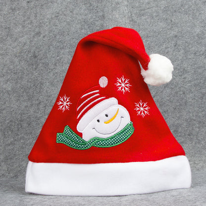 Christmas Hat - Embroidery Design - Holiday Party Decoration Fuzzy Hat