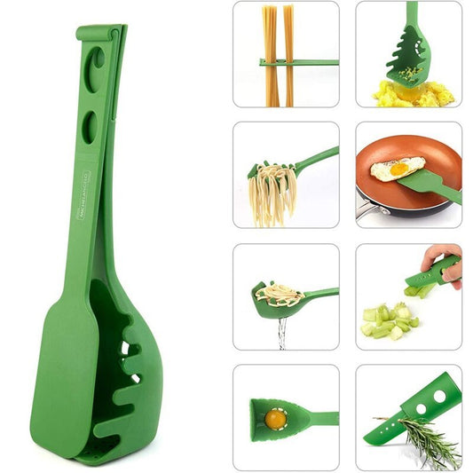 Multifunctional Kitchen Spoon - Kitchen Shovel - Spaghetti Spoon - Cook - Measure - Strip - Cut - All in One Kitchen Spoon