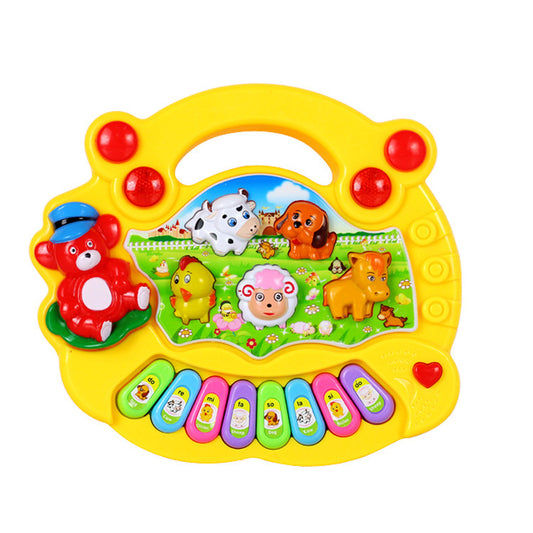 Educational Animal Farm Keyboard Musical Instrument Toys For Kids