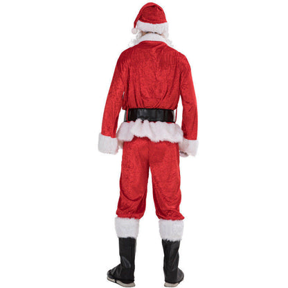 Santa Claus Costume For Adults - Men Women Christmas Costume - Carnival Fancy Costume