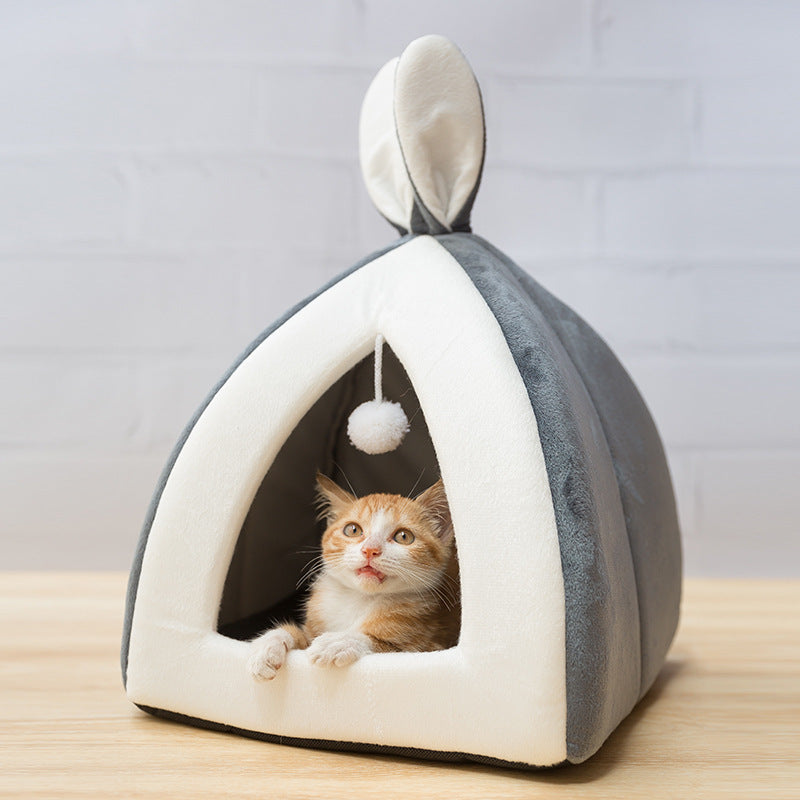 House for Pets - Bed For Dog Cat  - Comfortable Pet Villa