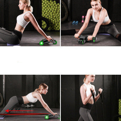 Foldable Abdominal Wheel - Abdominal Muscle Wheel Roller - Home Fitness Equipment