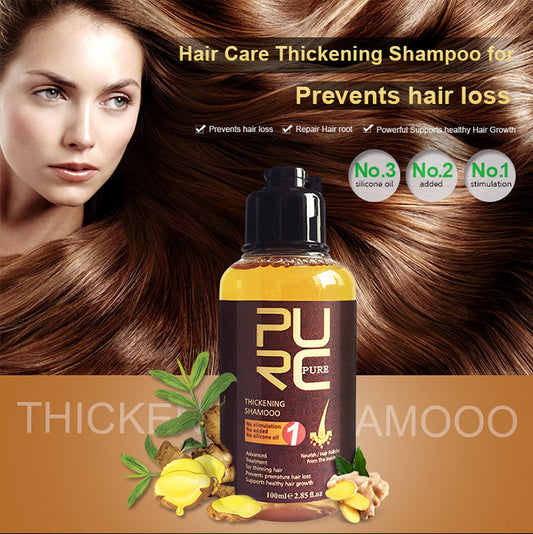 Herbal Ginger Hair Regrowth Shampoo For Thicker And Stronger Hair