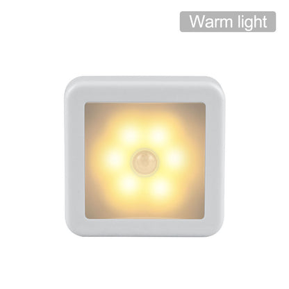 Smart Night Light - Motion Sensor LED Light - 0.6W Light - Warm And White