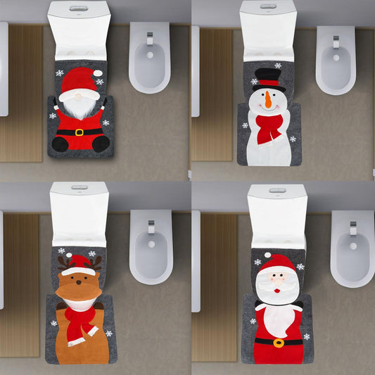 Toilet Seat Cover - Christmas Decoration