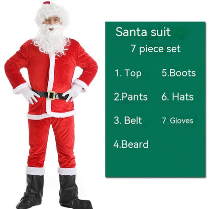 Christmas Costume - Men's And Women's Clothing Full Set Performance Costume