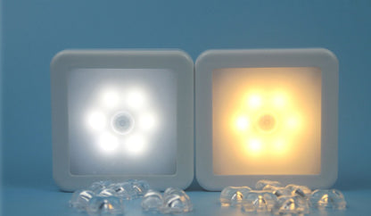 Smart Night Light - Motion Sensor LED Light - 0.6W Light - Warm And White