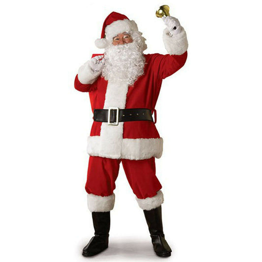 Santa Claus Costume For Adults - Men Women Christmas Costume - Carnival Fancy Costume