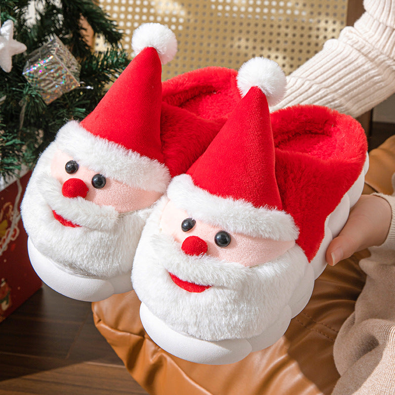 Santa Claus Home Thick-Soled Non-slip Slippers