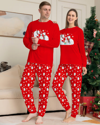 Christmas Family Pajamas - Matching Sets - Christmas Sleepwear - Parent-Child Pjs Outfit - For Christmas