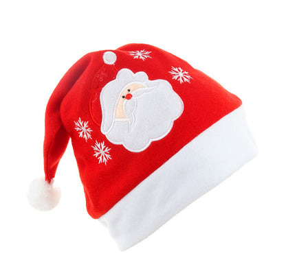 Christmas Hat - Embroidery Design - Holiday Party Decoration Fuzzy Hat