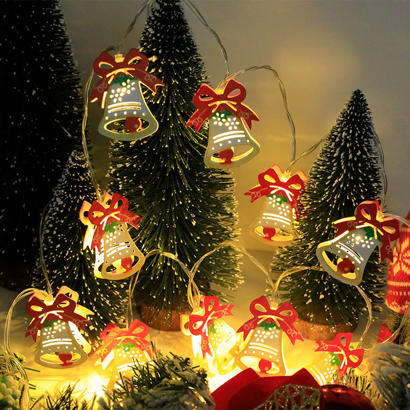 Christmas LED Light String - Santa Claus Elk Snowman Xmas Ornament String Light - Christmas Decorations