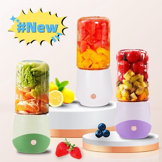 Four-Blade Portable Rechargeable Electric Mixer Fruit Juicer For Smoothie