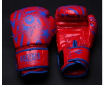 Boxing Gloves - Punching Gloves - High Quality Leather - High Density Inner Tank - Fitness Equipment