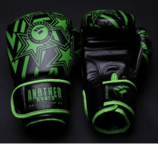 Boxing Gloves - Punching Gloves - High Quality Leather - High Density Inner Tank - Fitness Equipment