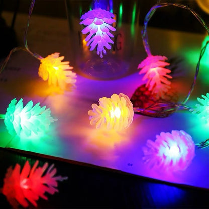 LED Simulation Transparent Pine Nut Light String - USB LED Lights String