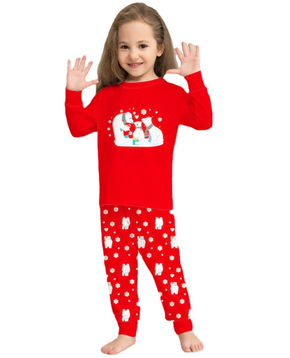 Christmas Family Pajamas - Matching Sets - Christmas Sleepwear - Parent-Child Pjs Outfit - For Christmas