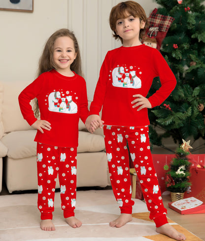 Christmas Family Pajamas - Matching Sets - Christmas Sleepwear - Parent-Child Pjs Outfit - For Christmas