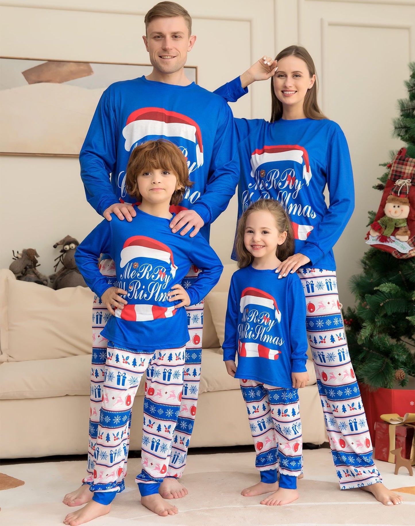 Matching Family Pajama Sets - Christmas Sleepwear - Comfortable Pajamas