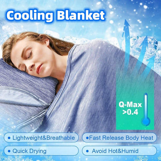 Fiber & Heat Absorb Cooling Blanket