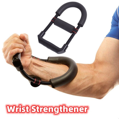 Grip Power - Wrist Forearm Hand Grip - Arm Trainer - Adjustable Forearm Hand Wrist Exercises - Force Trainer - Grip Power Strengthener