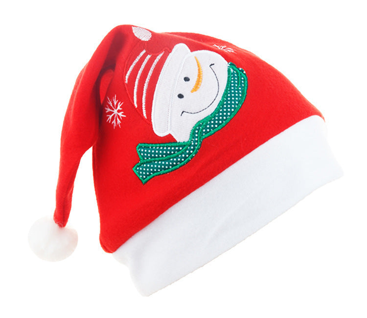 Christmas Hat - Embroidery Design - Holiday Party Decoration Fuzzy Hat