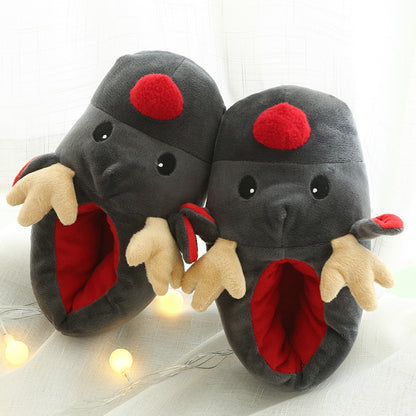 Christmas Shoes - Cute Elk Home Slippers