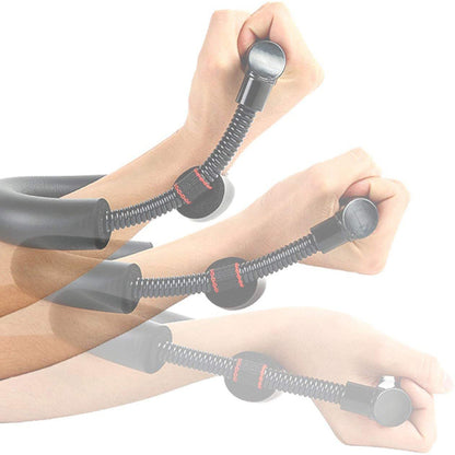 Grip Power - Wrist Forearm Hand Grip - Arm Trainer - Adjustable Forearm Hand Wrist Exercises - Force Trainer - Grip Power Strengthener