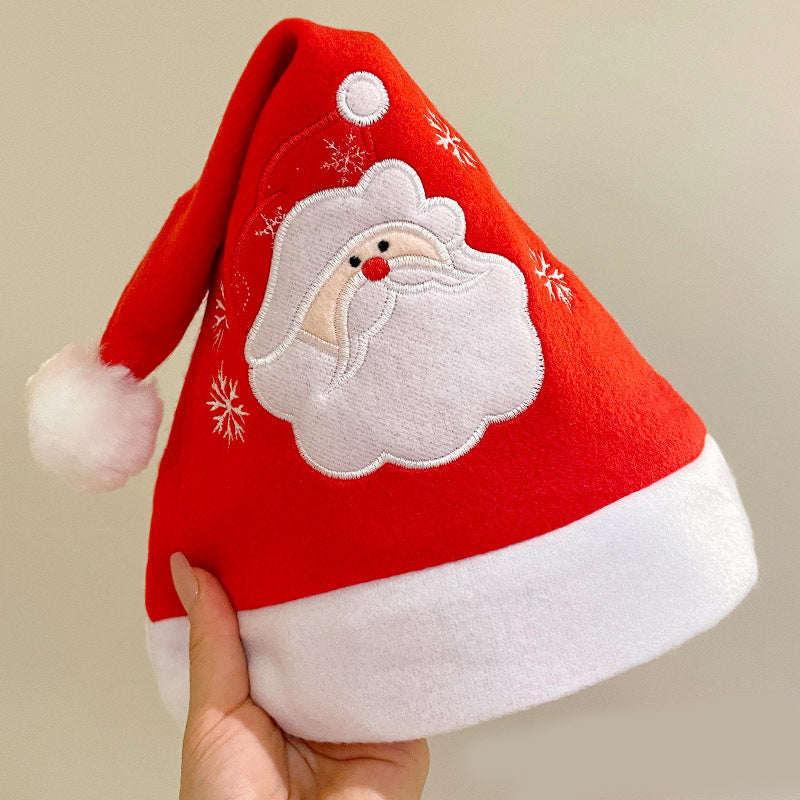 Christmas Hat - Embroidery Design - Holiday Party Decoration Fuzzy Hat